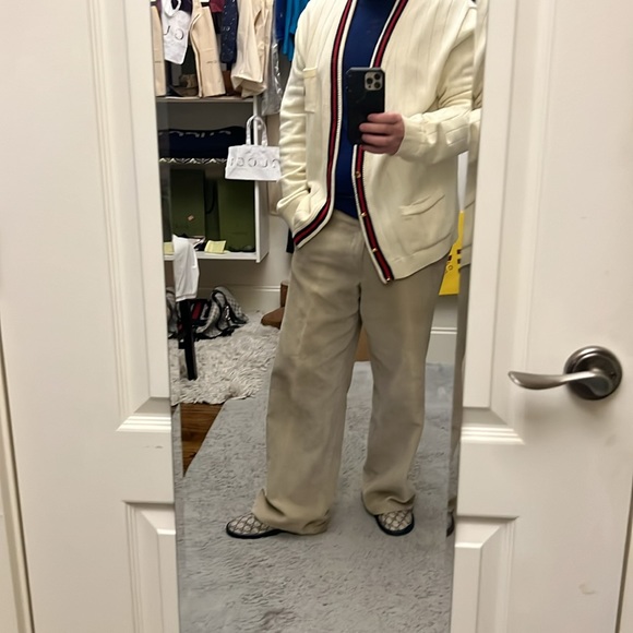 Gucci men's corduroy wide leg pants - Picture 3 of 3